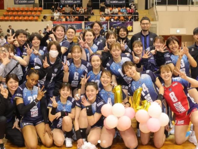 元女子バレー選手・熊本比奈、カノアラウレアーズ福岡で14勝目「次が最後のゲーム！」