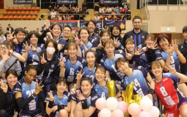 元女子バレー選手・熊本比奈、カノアラウレアーズ福岡で14勝目「次が最後のゲーム！」