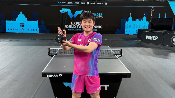 22歳初Vが熱すぎる！」張本智和、WTTザグレブ優勝で“自分史上