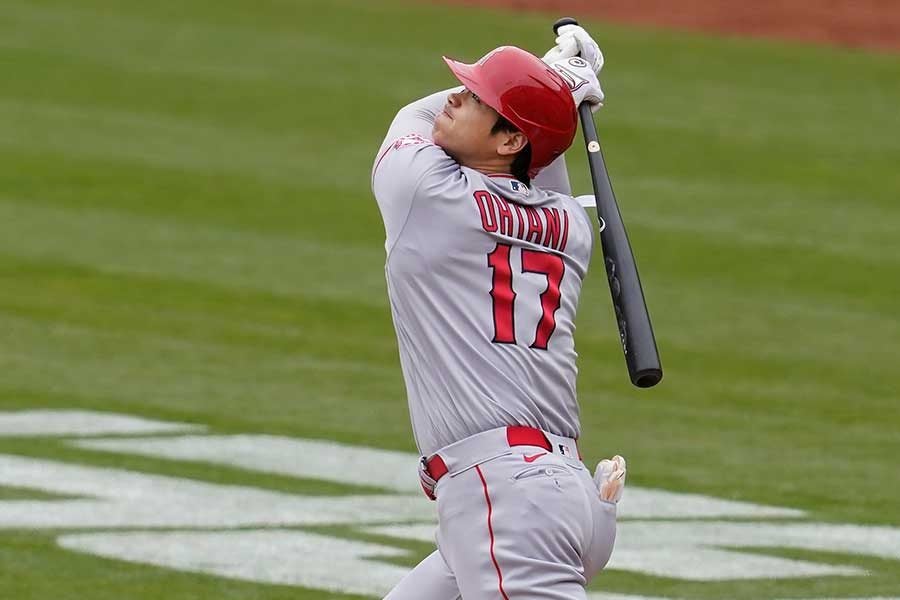【MLB】大谷翔平、両リーグトップタイ26号ソロ！　今季自己最速189キロ弾丸＆2戦連発で“NY初安打”