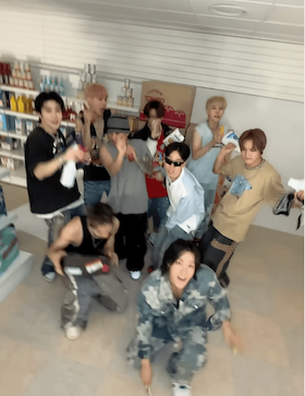 NCT127 With. We Dem Boyz　最後のパンチに注目！！