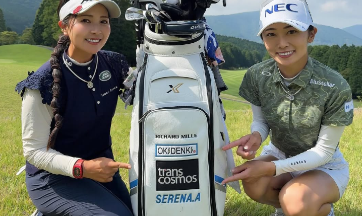 ダブル美女ゴルファー、"喜びの報告＆ツインビューティーショット"にファン歓喜！「素敵じゃん」