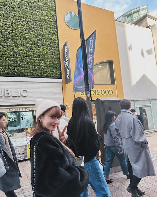 ダレノガレ明美が韓国へ🇰🇷 グルメなどのオフショット披露💕