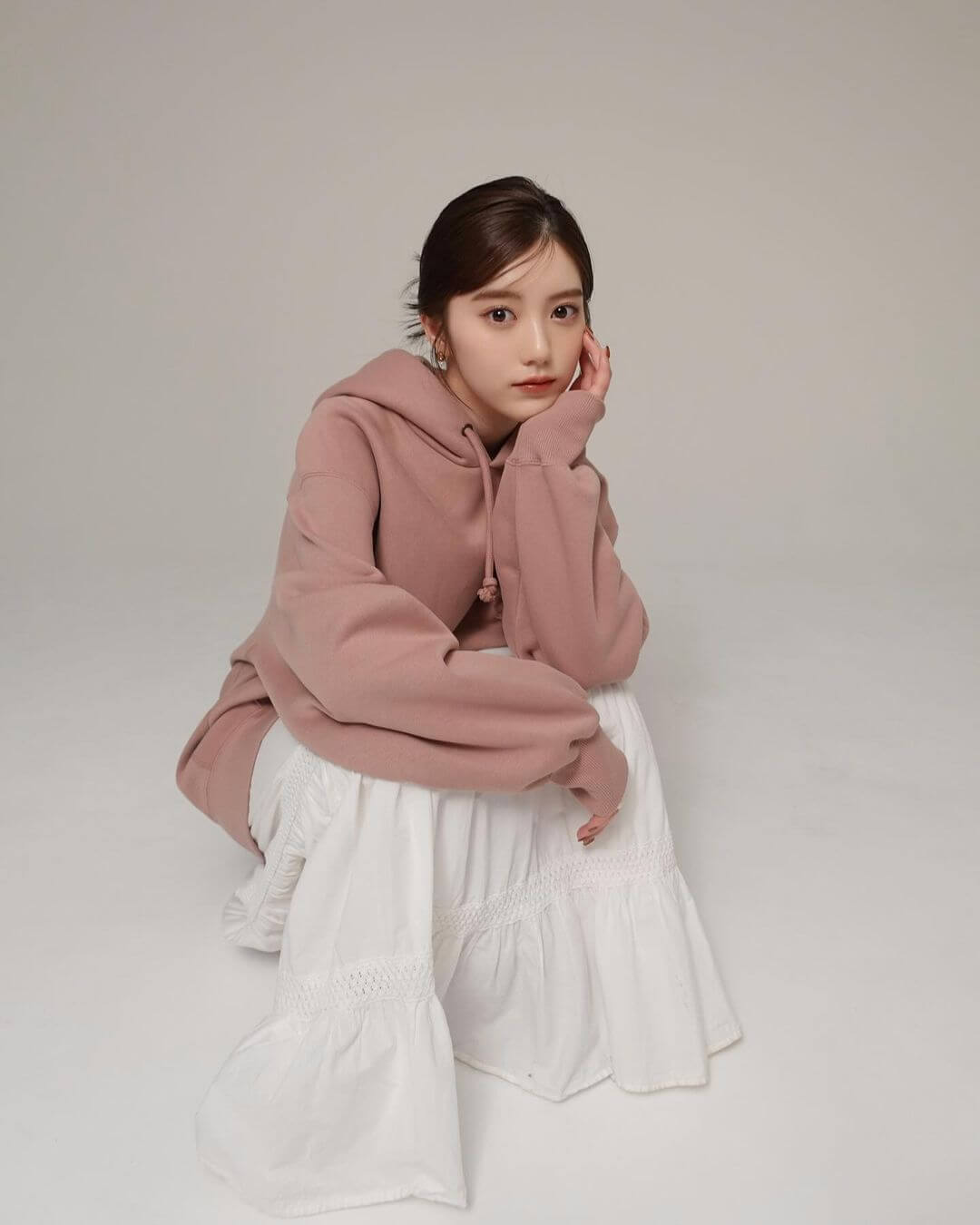 モデルの中野恵那、あの元popteenモデルと再会して一緒に撮影！