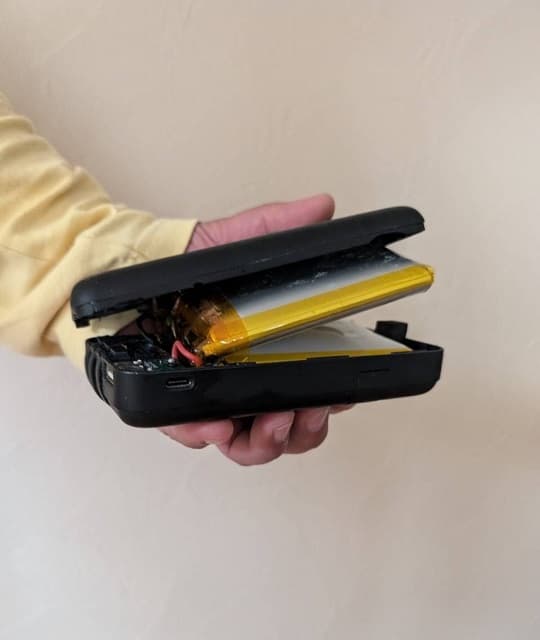 「助けてくれだぜぇ!!」スギちゃんが爆発寸前？なモバイルバッテリーの写真を投稿