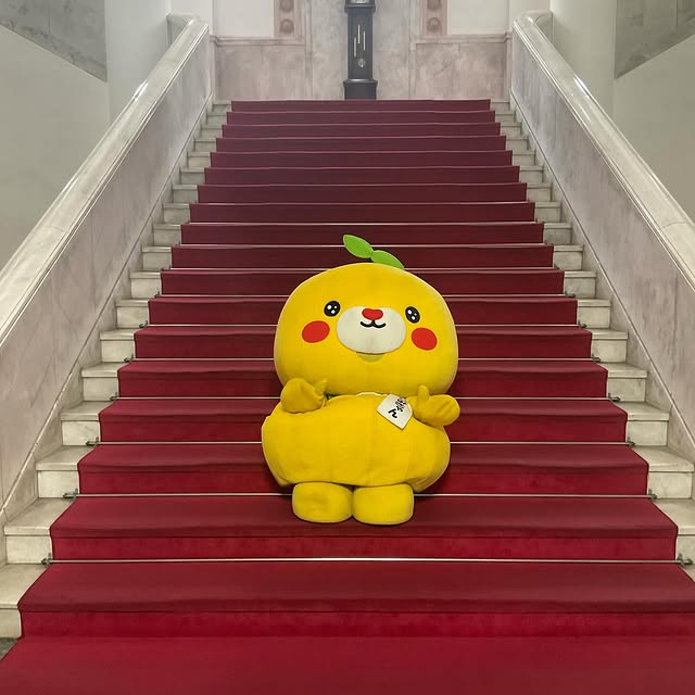 愛媛県ゆるキャラ・こみきゃん、