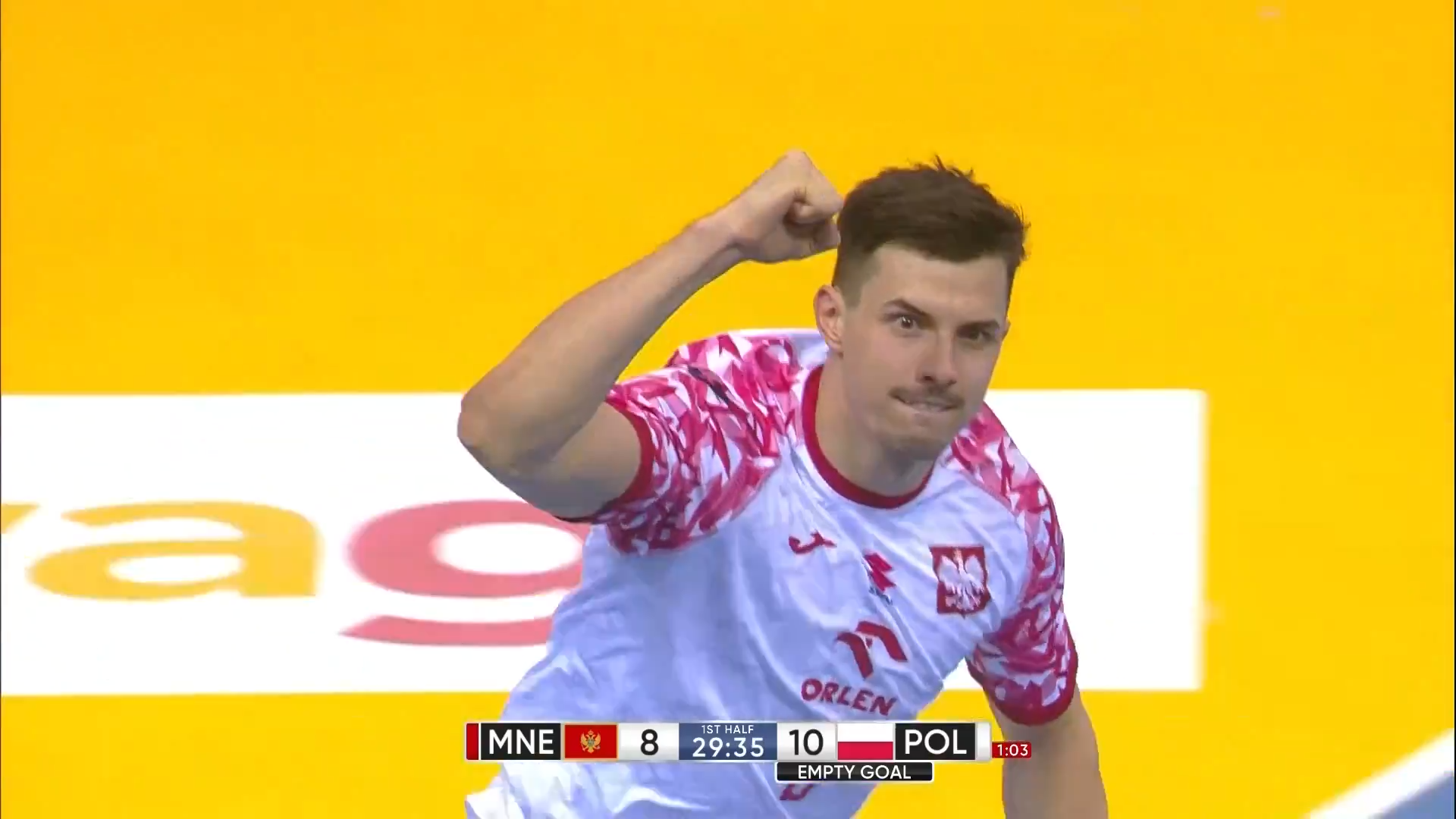 【ハンドボール】第28回男子世界選手権1/20メインラウンド モンテネグロ vs. ポーランド