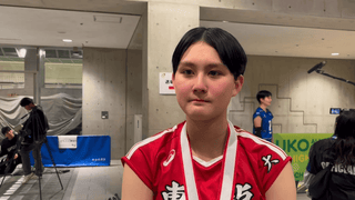 【動画】東九州龍谷・忠願寺莉桜に試合後インタビュー【春高バレー2026】