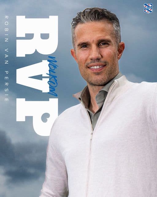 ファン・ペルシー オランダ1部クラブ監督に就任！