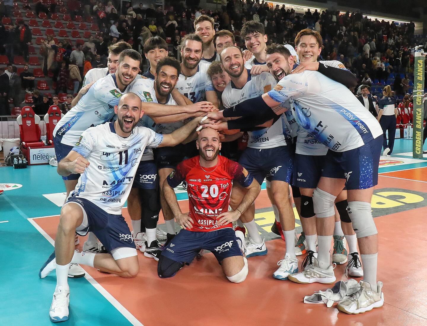 髙橋藍がチーム2位19得点の活躍でモンツァは準決勝進出！