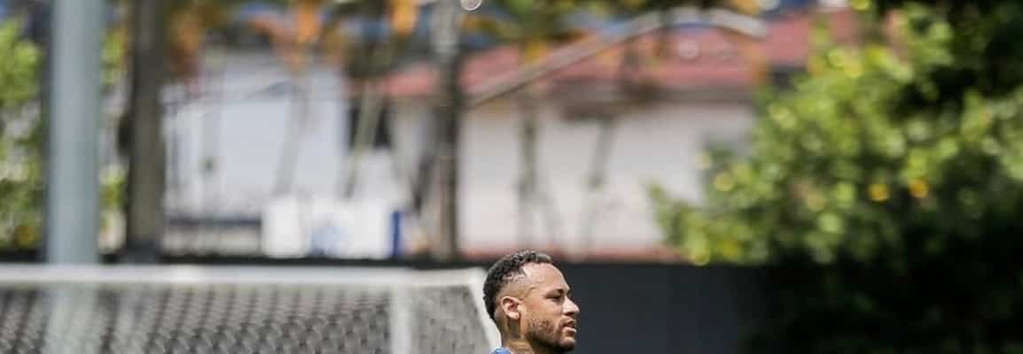 ネイマール、試合前日に意気込み「Preparados pra amanhã 🤍🖤」