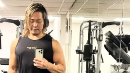 「仕上がりがエグすぎる…！」棚橋弘至、シカゴのジムでトレーニングショット公開にファン驚嘆