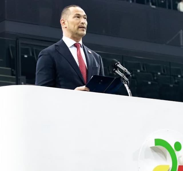 室伏広治　第23回全国障害者スポーツ大会が閉会