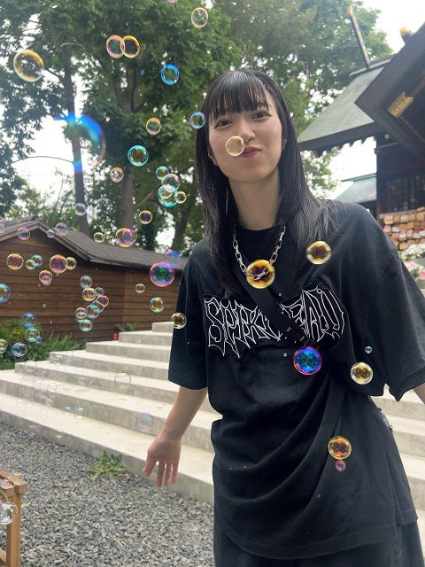 「めちゃ可愛い」スターダム・さくらあやのシャボン玉との可憐な共演ショットにファンから反響