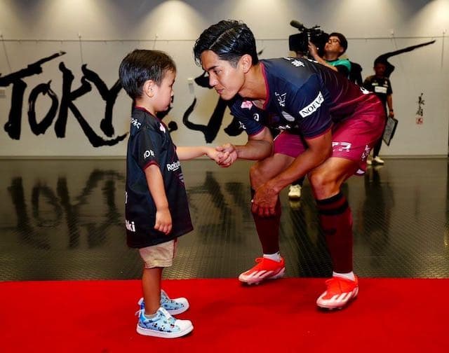 武藤嘉紀、父の日の約束を果たしたことを報告