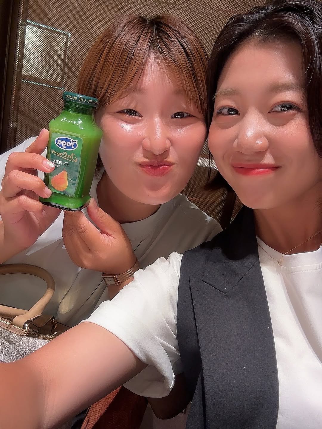 「野球を終えた今でも定期的に会えてます！」元女子プロ野球選手・山口千沙季、あの人とツーショット！