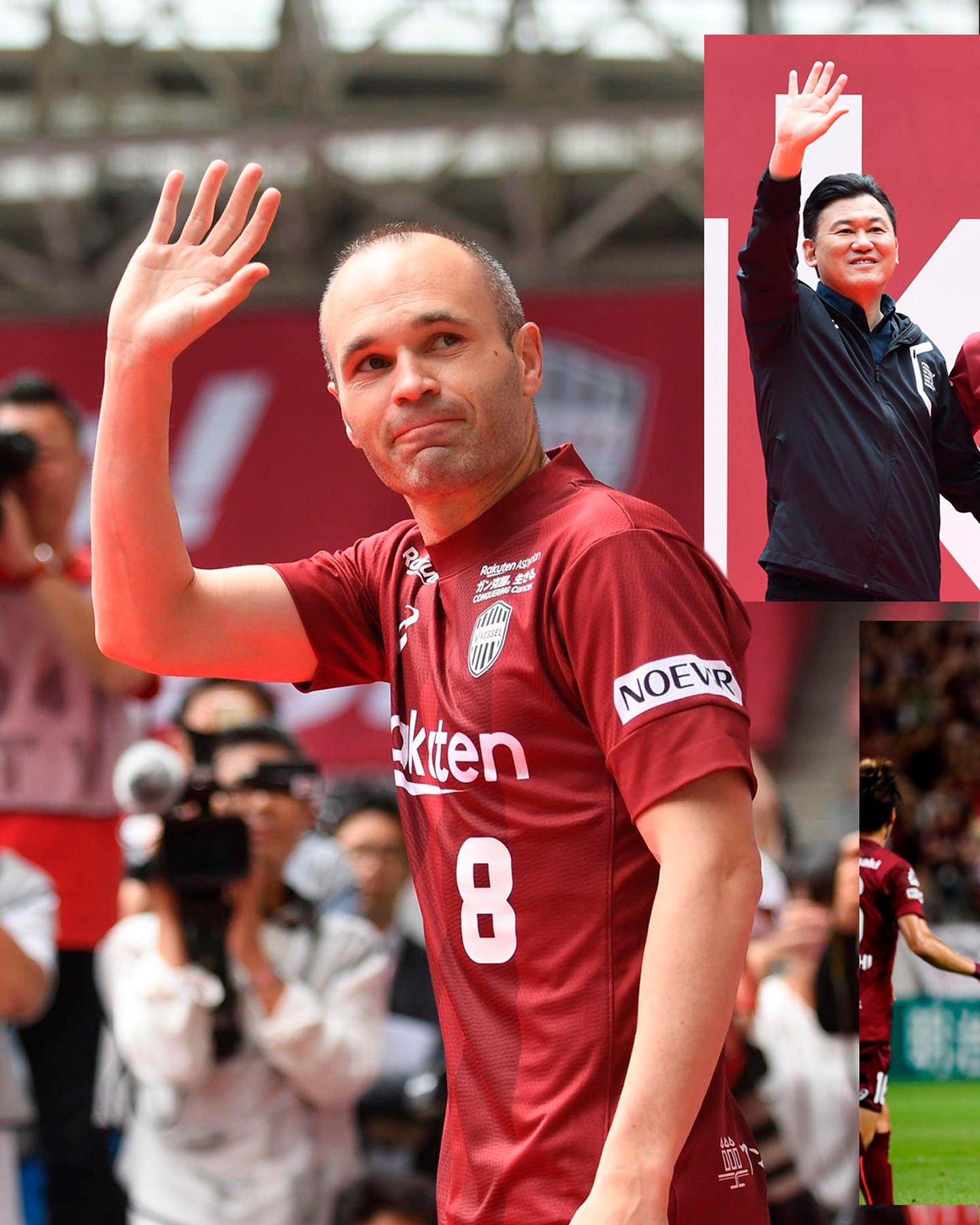 イニエスタが日本での5年間を振り返る⚽️1日に日本ラストマッチへ❗️