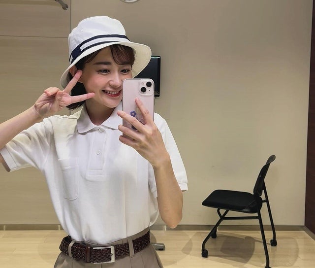 若林有子、眩しい白ポロで番宣！