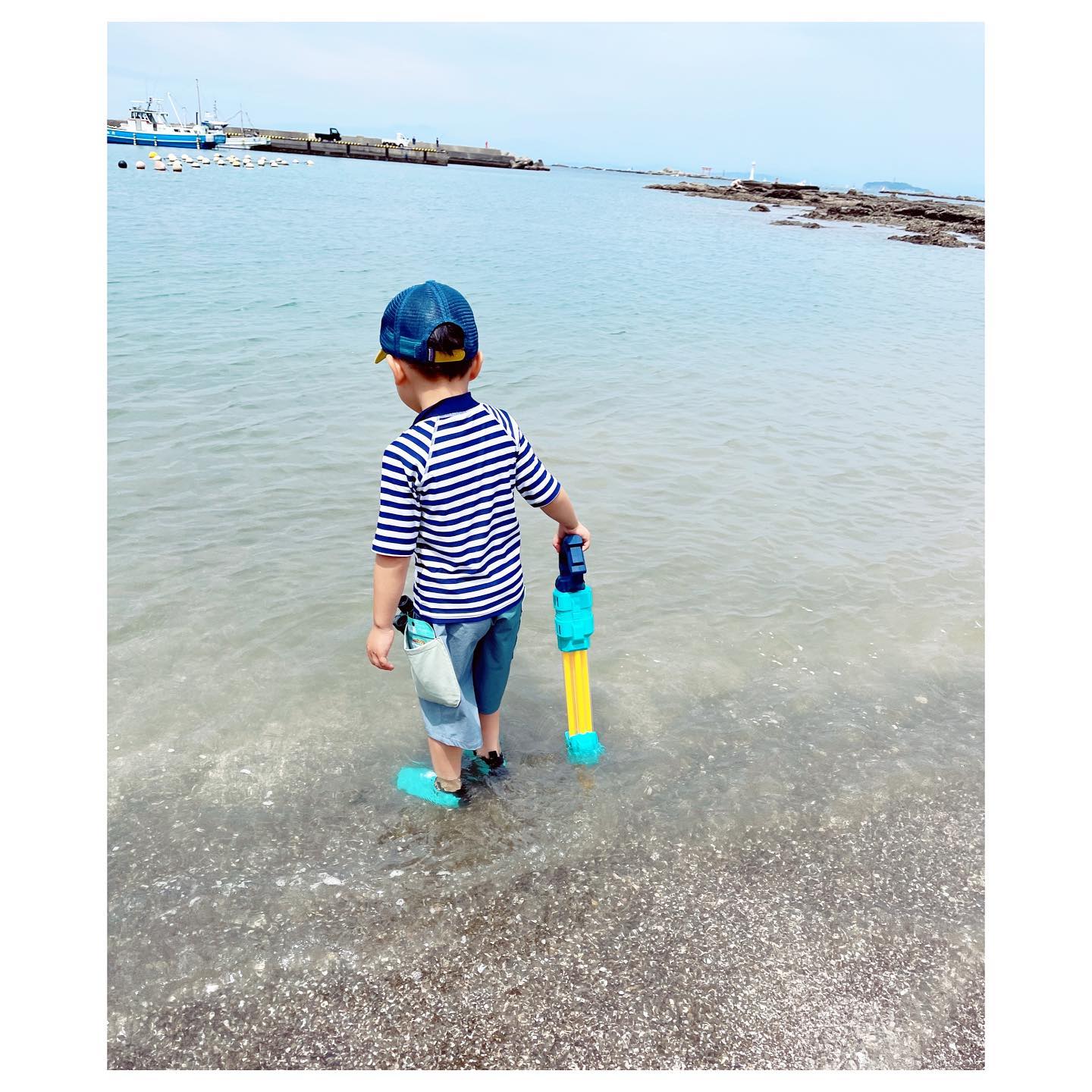 押切もえさんが息子と「#海遊び」で夏を満喫🏖「親子で癒されました…。」