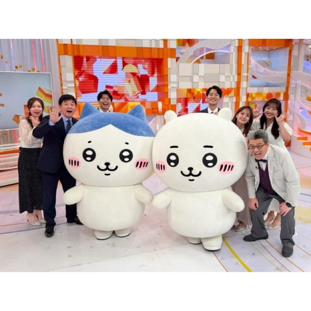 生田竜聖、スタジオにちいかわとハチワレの再来に感激。癒し全開の笑顔に包まれた時間