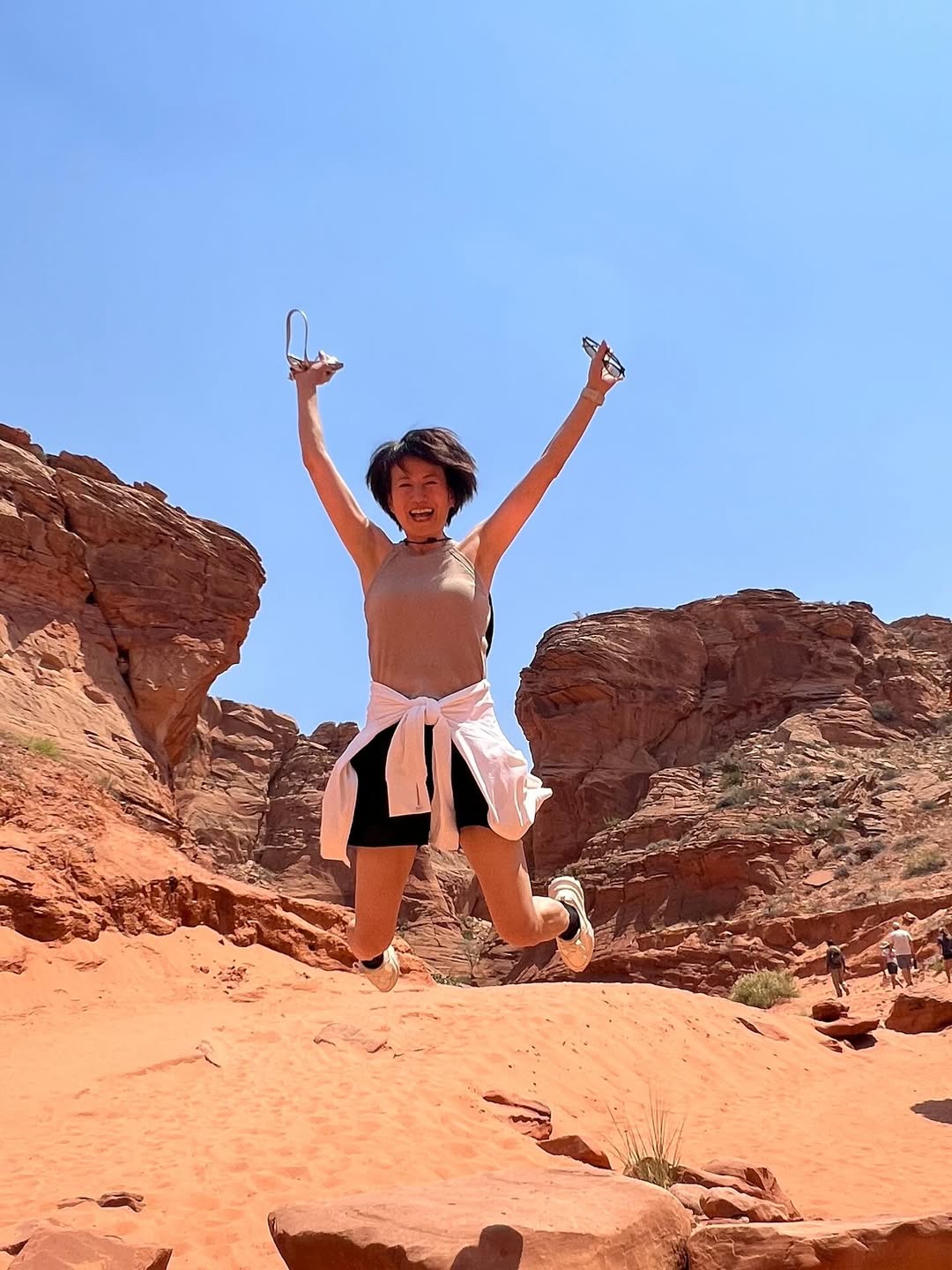 「予想最高気温〇〇℃！？」フリーアナウンサー・馬場典子、アリゾナで夏休みを満喫