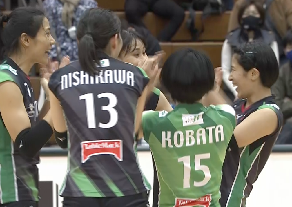 Ｖリーグ女子　JTマーヴェラス vs. 岡山シーガルズ 2021/12/5【ハイライト】