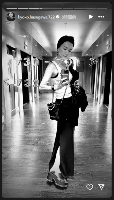 圧倒的スタイルに見惚れる…長谷川京子の“美の暴力”から目が離せない