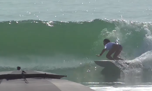 サーフィン「残り5秒のドラマ！」14歳・木津優芽、中学生プロサーファーが魅せた“逆転ライド”に喝采！