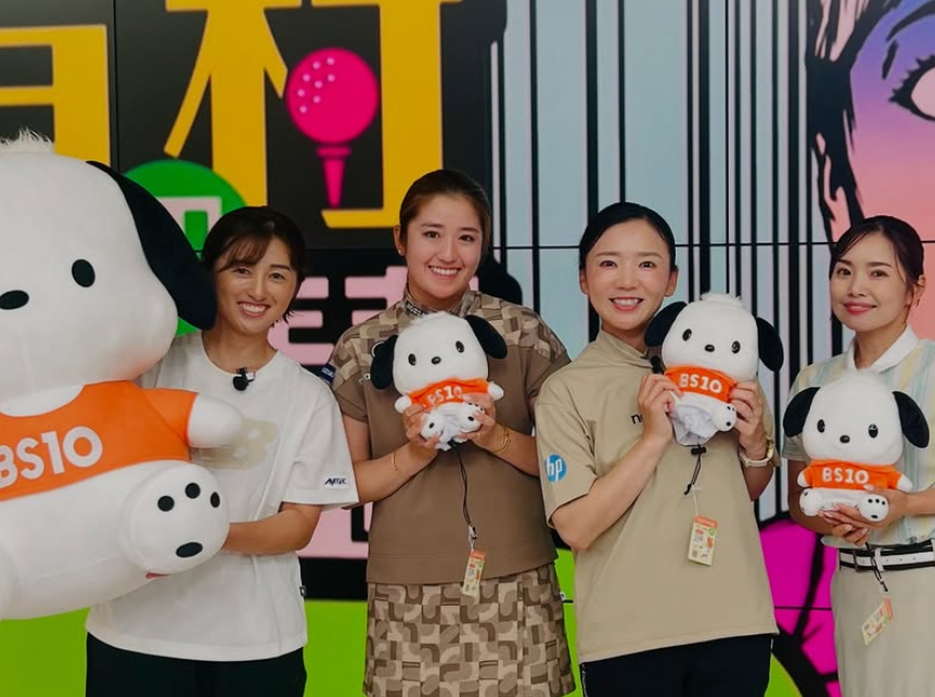 土居美咲がテレビ収録でプロゴルファー仲間と語った“競技と道具へのこだわり”