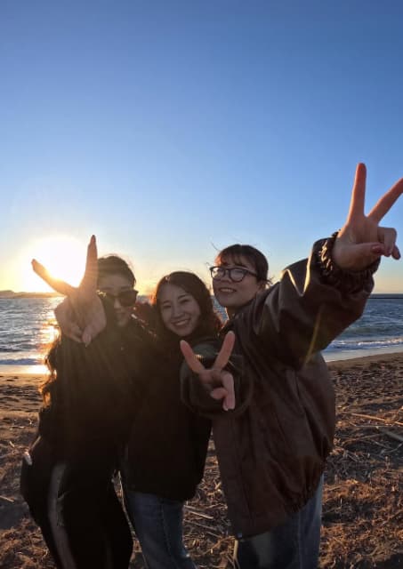 レスリング鏡優翔が幼馴染たちと年末を満喫！