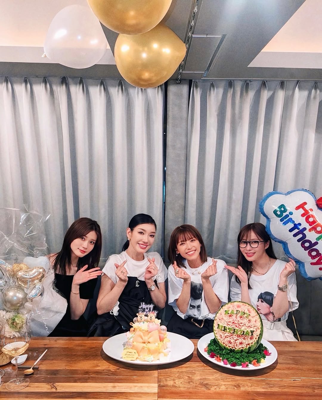 「みんなでコソコソ動いてくれてうれしい」若槻千夏が豪華メンバーで誕生日会！