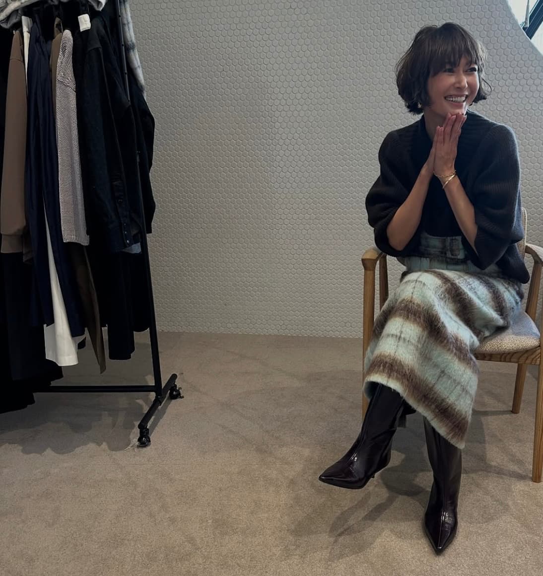 田丸麻紀、「元気でハッピーマインドの人が 周りにいると、 自然に笑顔が溢れ 健康的で幸せな会話や思考がその空間に集まる！」