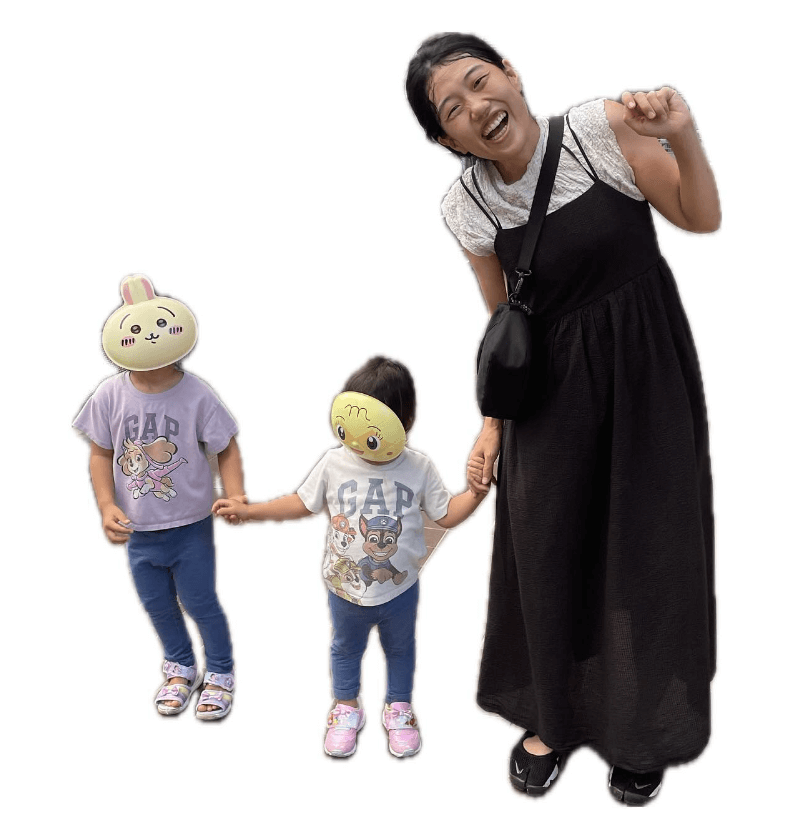 横澤夏子、お祭りでキャラ大渋滞！汗だくママでも笑顔が輝く