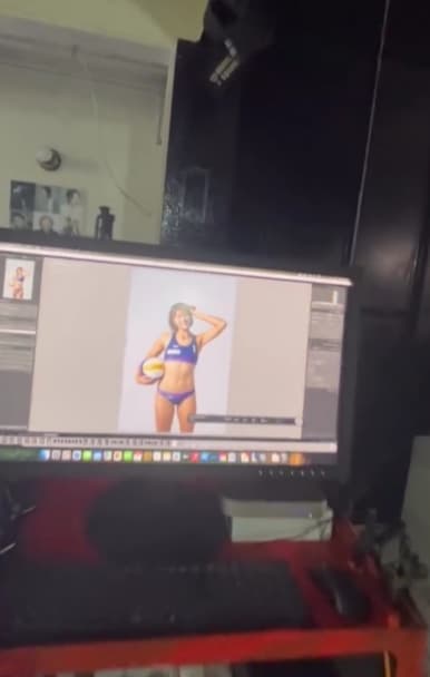 美人ビーチバレー選手、新ユニフォームで魅せるセクシーショット公開