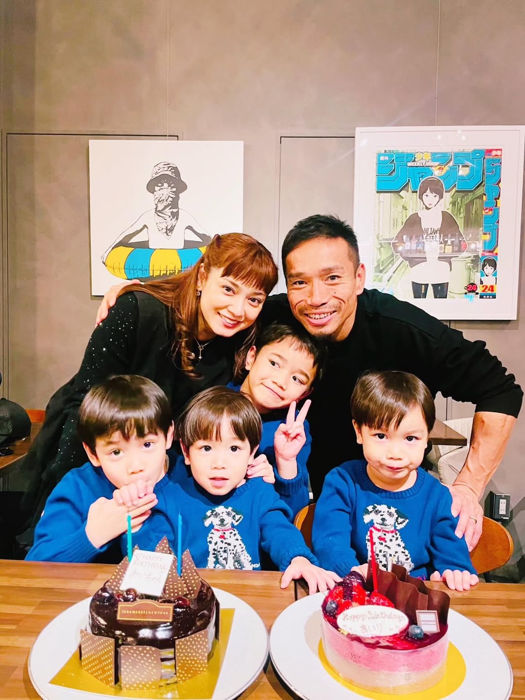 ほっこり家族愛！長友佑都が自身の“アモーレ”を盛大に祝った特別な誕生日