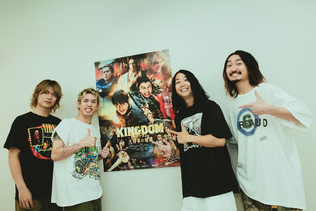 「最強タッグ復活!!」大人気映画『キングダム』最新作の主題歌はあのグループに決定！