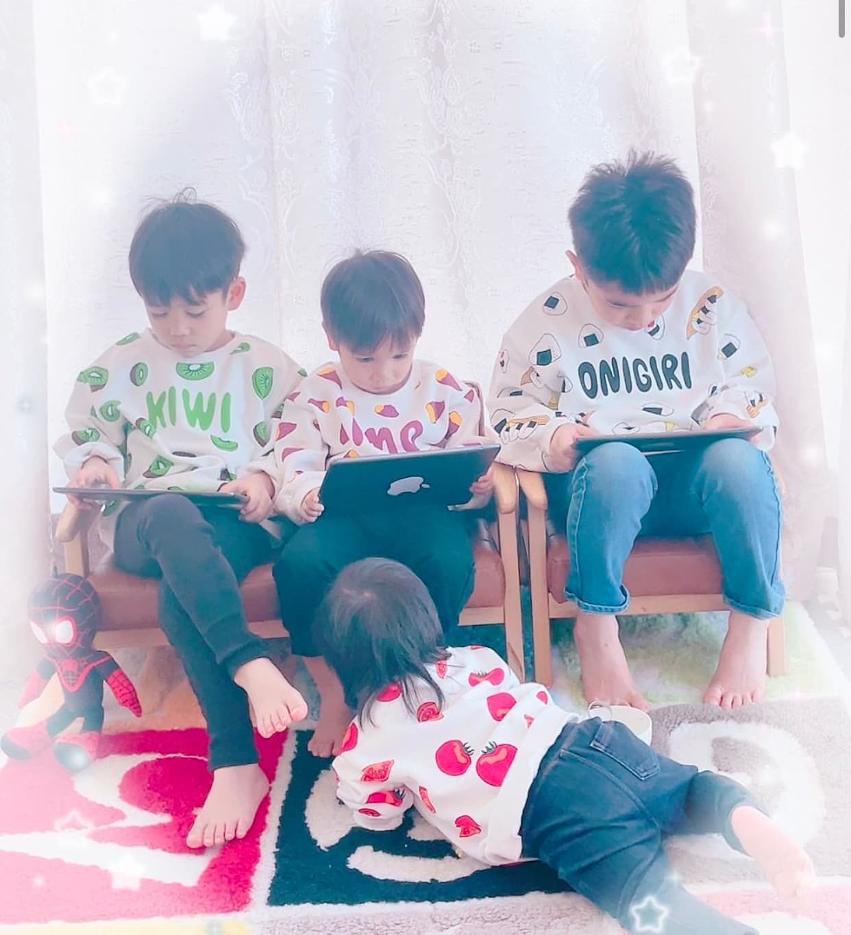 長男の号令に助けられるママ！