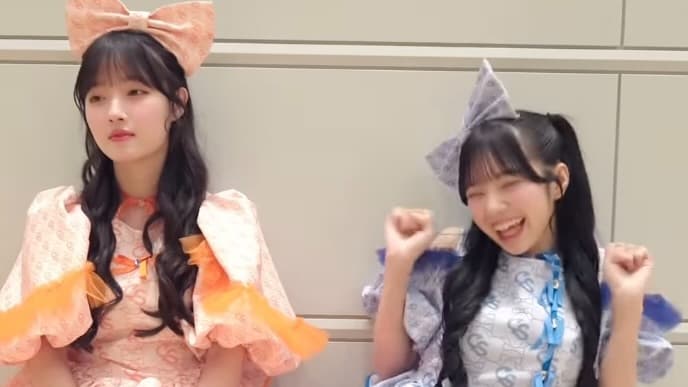 CUTIE STREET やる気ない川本 vs 元気な増田