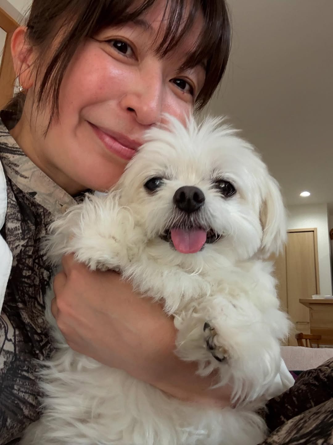 小野真弓、愛犬ハルくんとの別れに「おり様離れできないわんねぇ」