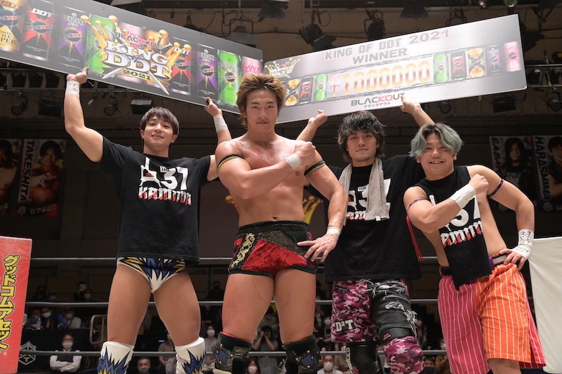 【DDTプロレス KING OF DDT 2021 FINAL】KING OF DDT 2021、優勝は竹下幸之介！