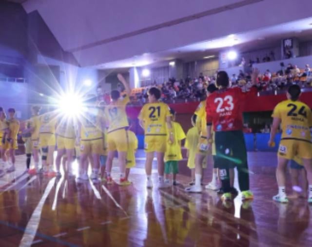 女子ハンド・HC名古屋 榊真菜、HC名古屋の「黄援」に感謝──ラストホームゲームで仲間を笑顔で送り出す