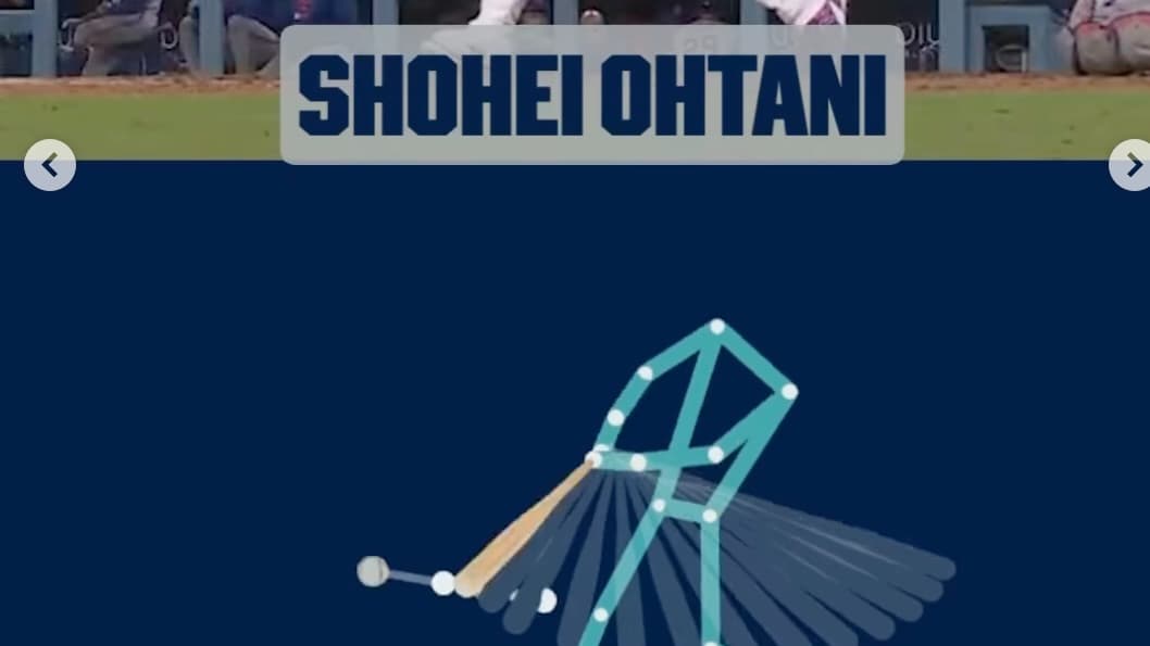 MLB 超貴重！名打者たちのスイング軌道をグラフィックで解説