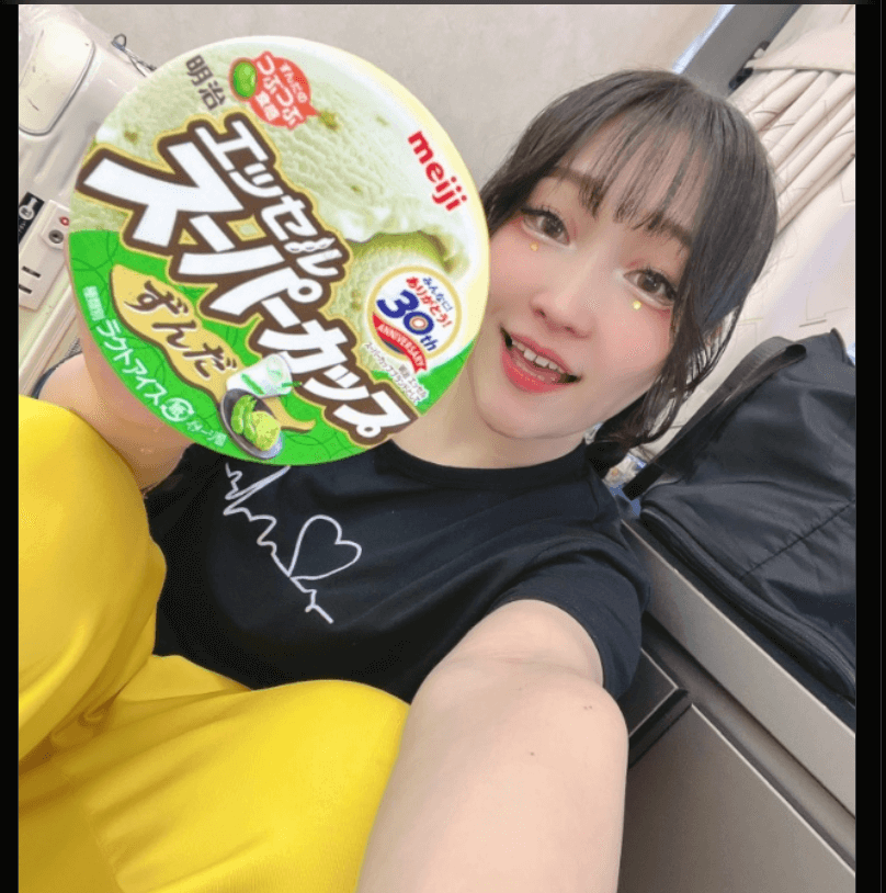 東京女子プロレス 高見汐珠、Xでファンと交流！「ずんだアイスありがとうございます💛🫛🍨」