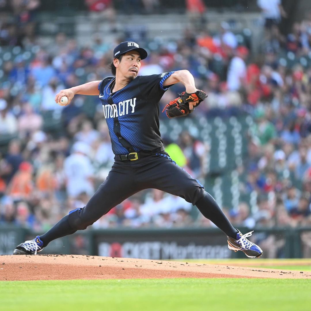 前田健太 2勝目をファンに報告「ひっそりと今日投げてました。笑」