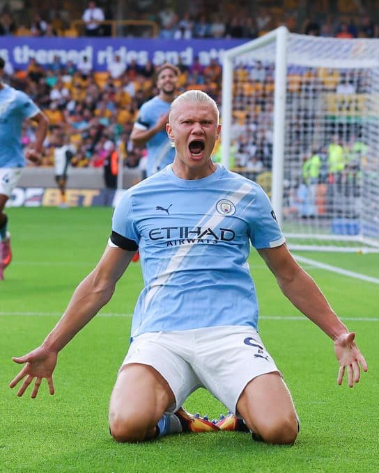 ハーランドが開幕戦で躍動　「FOOTBALL IS BACK」と喜びの投稿