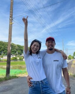 木村沙織、父の日にお揃いのTシャツでいい夫婦の日に