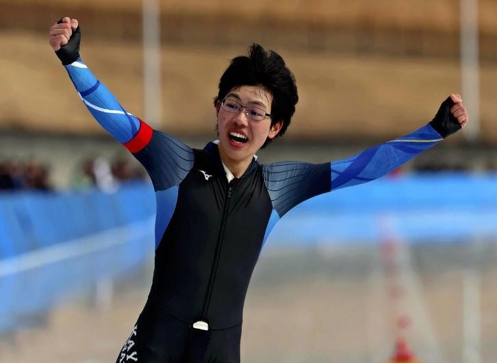 岡谷南の太田正清、スケート５０００ｍ悲願の初優勝「根性が勝利につながった」…インターハイ