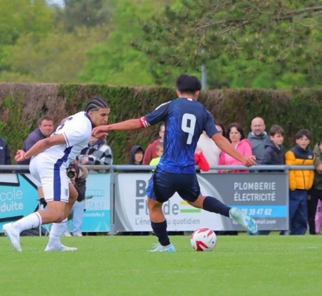 サッカーU-16日本代表がイングランド代表と対戦！