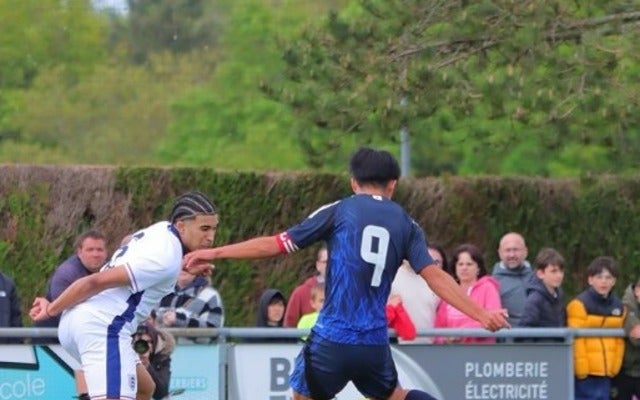 サッカーU-16日本代表がイングランド代表と対戦！