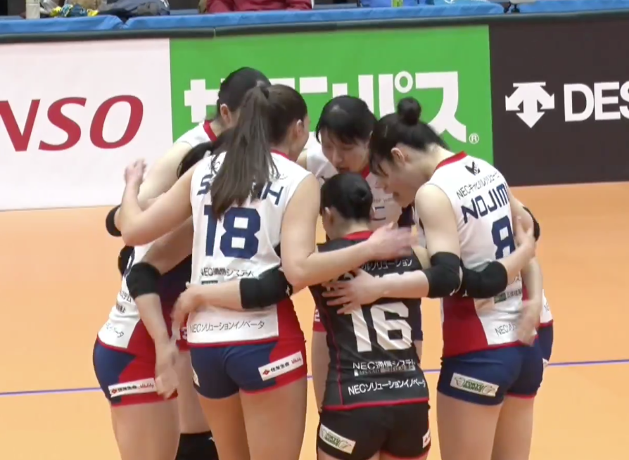 Ｖリーグ女子　NECレッドロケッツ vs. 日立Astemoリヴァーレ 2022/3/27【ハイライト】